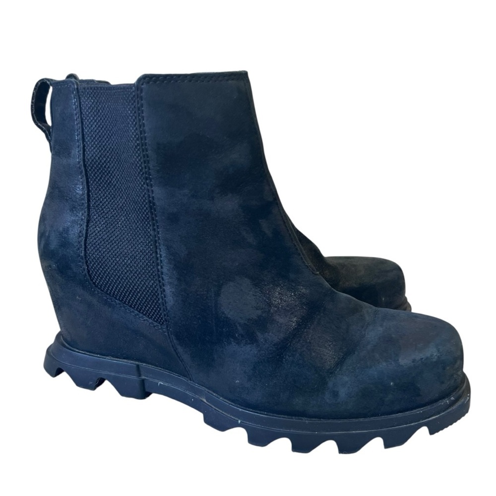 SOREL JOAN OF ARCTIC‎ WEDGE CHELSEA III BLACK